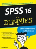 Cover: SPSS 16 f&uuml;r Dummies - Wiley-VCH