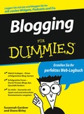 Cover: Blogging f&uuml;r Dummies - Wiley-VCH