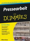 Cover: Pressearbeit f&uuml;r Dummies - Wiley-VCH