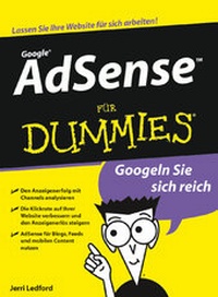 Enlarge image Cover: AdSense für Dummies - Wiley-VCH