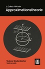 Cover: Approximationstheorie - Vieweg+Teubner Verlag