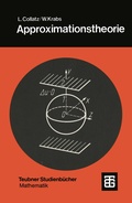 Cover: Approximationstheorie - Vieweg+Teubner Verlag