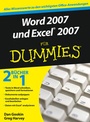 Cover: Word 2007 und Excel 2007 f&uuml;r Dummies - Wiley-VCH
