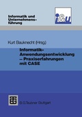 Cover: Informatik - Anwendungsentwicklung - Praxiserfahrungen - Vieweg+Teubner Verlag