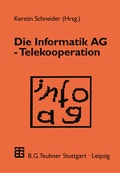 Cover: Die Informatik AG - Telekooperation - Vieweg+Teubner Verlag