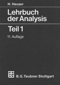 Enlarge image Cover: Lehrbuch der Analysis - Vieweg+Teubner Verlag