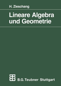 Abbildung von: Lineare Algebra und Geometrie - Vieweg+Teubner Verlag