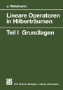 Cover: Lineare Operatoren in Hilbertr&auml;umen - Vieweg+Teubner Verlag