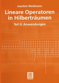 Abbildung von: Lineare Operatoren in Hilberträumen - Vieweg+Teubner Verlag
