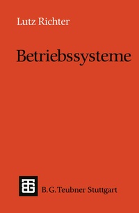 Enlarge image Cover: Betriebssysteme - Vieweg+Teubner Verlag