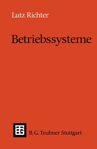 Enlarge image Cover: Betriebssysteme - Vieweg+Teubner Verlag