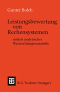 Cover: Leistungsbewertung von Rechensystemen - Vieweg+Teubner Verlag