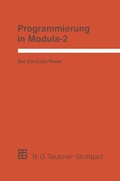 Cover: Programmierung in Modula-2 - Vieweg+Teubner Verlag