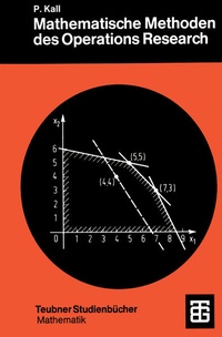 Enlarge image Cover: Mathematische Methoden des Operations Research - Vieweg+Teubner Verlag