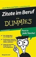 Cover: Zitate Im Beruf Fur Dummies Das Pocketbuch - Wiley-VCH