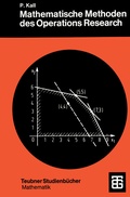 Cover: Mathematische Methoden des Operations Research - Vieweg+Teubner Verlag