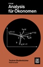 Cover: Analysis für Ökonomen - Vieweg+Teubner Verlag
