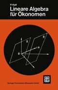 Cover: Lineare Algebra f&uuml;r &Ouml;konomen - Vieweg+Teubner Verlag