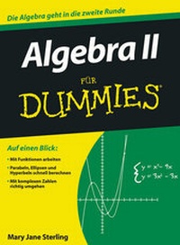 Abbildung von: Algebra II für Dummies - Wiley-VCH