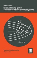 Cover: Iterative L&ouml;sung gro&szlig;er schwachbesetzter Gleichungssysteme - Vieweg+Teubner Verlag
