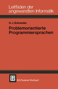 Enlarge image Cover: Problemorientierte Programmiersprachen - Vieweg+Teubner Verlag