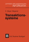 Cover: Transaktionssysteme - Vieweg+Teubner Verlag