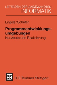 Enlarge image Cover: Programmentwicklungsumgebungen - Vieweg+Teubner Verlag