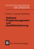 Cover: Software-Projektmanagement und -Qualit&auml;tssicherung - Vieweg+Teubner Verlag
