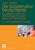 Cover: Die Sozialstruktur Deutschlands - VS Verlag f&uuml;r Sozialwissenschaften