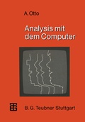 Cover: Analysis mit dem Computer - Vieweg+Teubner Verlag