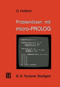 Enlarge image Cover: Problemlösen mit micro-PROLOG - Vieweg+Teubner Verlag