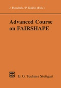 Cover: Advanced Course on FAIRSHAPE - Vieweg+Teubner Verlag