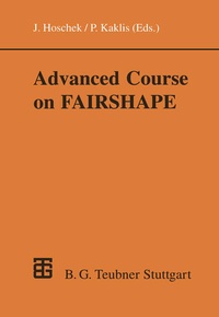 Enlarge image Cover: Advanced Course on FAIRSHAPE - Vieweg+Teubner Verlag