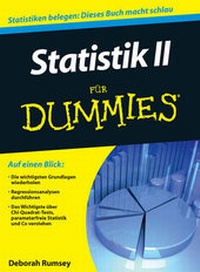 Enlarge image Cover: Statistik II für Dummies - Wiley-VCH