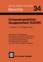Cover: Computergestützte Gruppenarbeit (CSCW) - Vieweg+Teubner Verlag