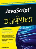 Cover: JavaScript f&uuml;r Dummies - Wiley-VCH