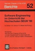 Cover: Software Engineering im Unterricht der Hochschulen SEUH '99 - Vieweg+Teubner Verlag