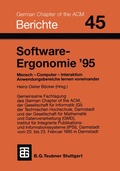 Cover: Software-Ergonomie '95 - Vieweg+Teubner Verlag