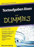 Cover: Textaufgaben l&ouml;sen f&uuml;r Dummies - Wiley-VCH