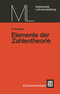 Abbildung von: Elemente der Zahlentheorie - Vieweg+Teubner Verlag