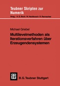 Cover: Multilevelmethoden als Iterationsverfahren &uuml;ber Erzeugendensystemen - Vieweg+Teubner Verlag