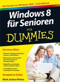 Cover: Windows 8 f&uuml;r Senioren f&uuml;r Dummies - Wiley-VCH