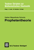 Cover: Prophetentheorie - Vieweg+Teubner Verlag