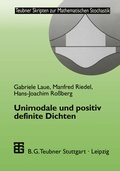 Cover: Unimodale und positiv definite Dichten - Vieweg+Teubner Verlag