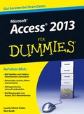 Cover: Access 2013 f&uuml;r Dummies - Wiley-VCH