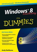 Cover: Windows 8 Schnelleinstieg f&uuml;r Dummies - Wiley-VCH