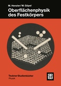 Cover: Oberfl&auml;chenphysik des Festk&ouml;rpers - Vieweg+Teubner Verlag