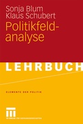 Cover: Politikfeldanalyse - VS Verlag f&uuml;r Sozialwissenschaften
