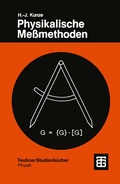 Cover: Physikalische Me&szlig;methoden - Vieweg+Teubner Verlag