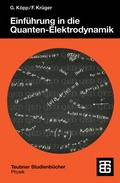 Cover: Einf&uuml;hrung in die Quanten-Elektrodynamik - Vieweg+Teubner Verlag